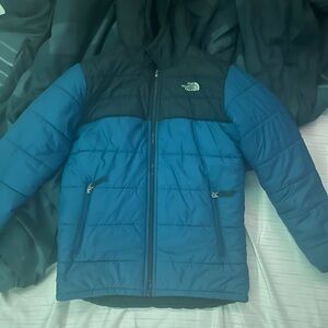 The North Face Two-Tone Blue and Black Jacket